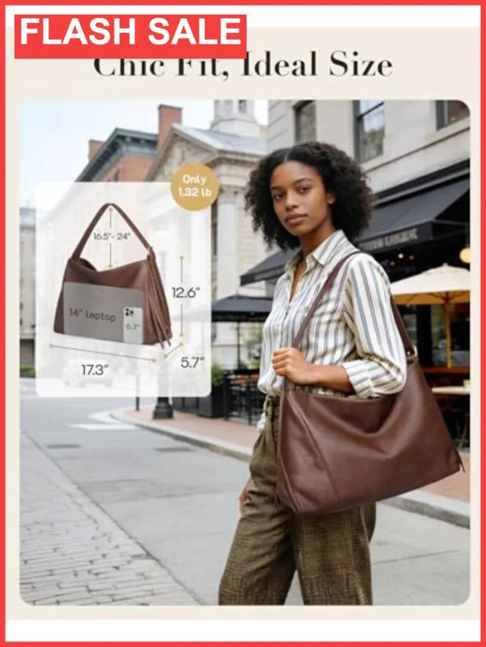 Missnine Hobo Bag for Women Designer Purse Shoulder Handbags Tote Bag